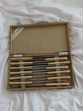 Mercier French Vintage Inox Steak Knives Set of 6